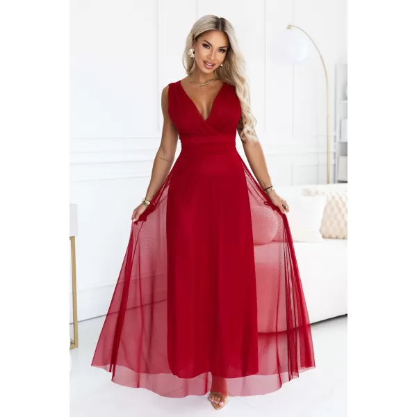  Kleid NUMOCO 687-2 HELLES BURGUNDERROT 