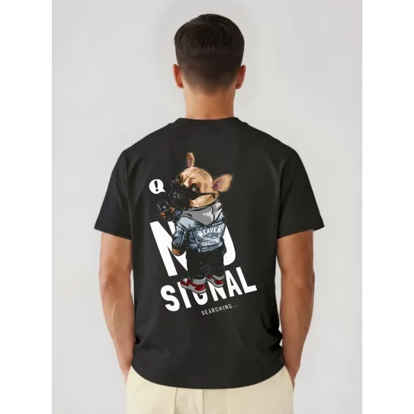  Herren-T-Shirt DSTREET NX4009R-BK-O SCHWARZ 