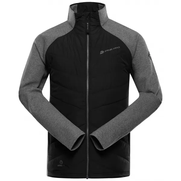  Herren-Sweatshirt ALPINE PRO JORW 2 SCHWARZ 