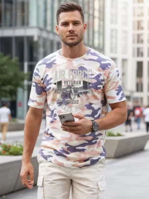 Herren-T-Shirt DSTREET NX2001R-BT-M BEIGE