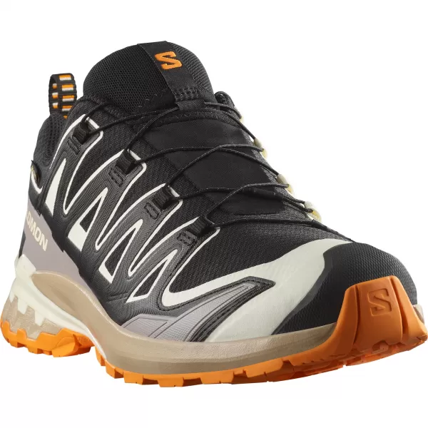  Herrenschuhe SALOMON XA PRO 3D V9 GORE-TEX L47881900 SCHWARZ/VANILLEEIS/KURKUMA 