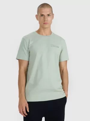 Herren-T-Shirt 4F WAW25TTSHM2372 MINZE