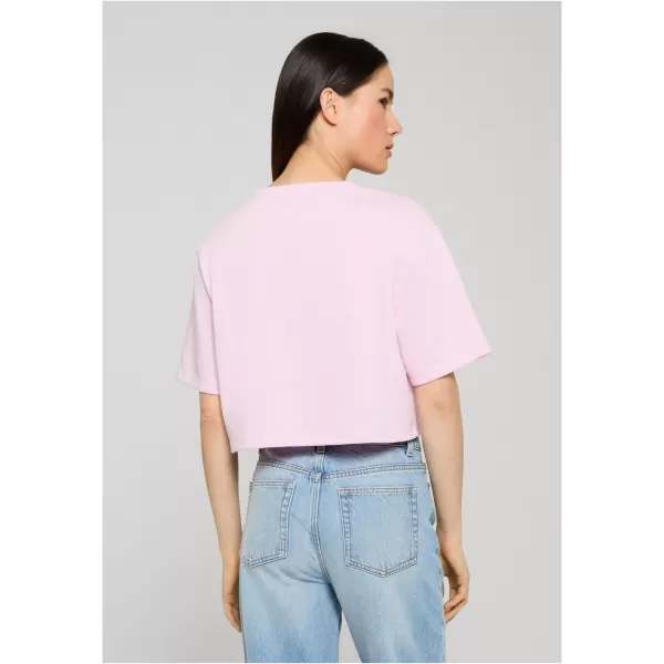  Damen-T-Shirt URBAN CLASSICS TB8288 ERRÖTETE ROSE 