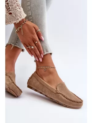 Damenmokassins BOTO 24PB02-7669 TAUPE