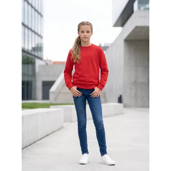  Kinder-Sweatshirt MALFINI CREW 427 ROT 