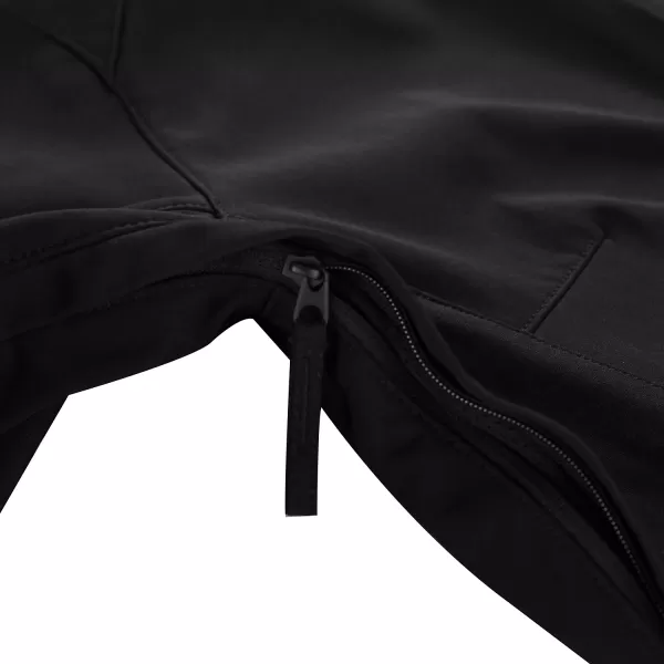  Softshelljacke für Damen ALPINE PRO GEDERA SCHWARZ 