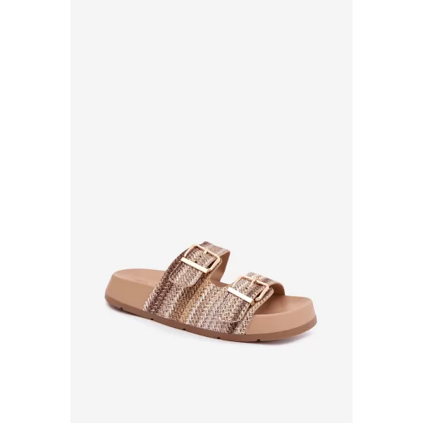  Damenhausschuhe BOTO 2040 KHAKI 