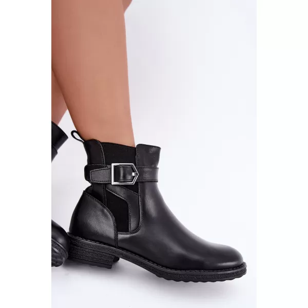  Damenschuhe SERGIO LEONE BT-43-S SCHWARZ 