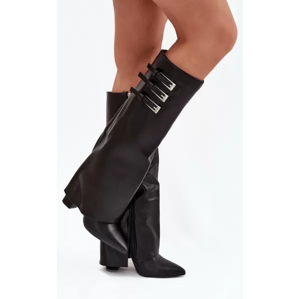  Damenstiefel BOTO C-354 SCHWARZ 