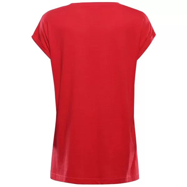  Outdoor-Shirt für Damen ALPINE PRO NOGERA 2 HIMBEER-PC-VARIANTE 