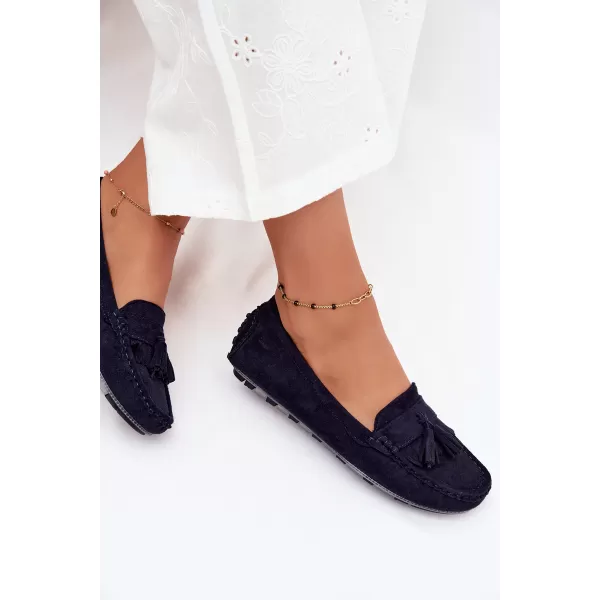  Damenmokassins BOTO W2551 BLAU 