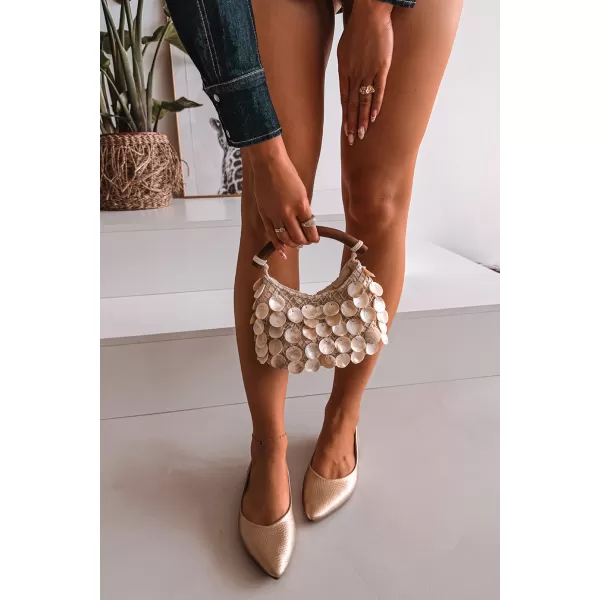  Ballerinas für Damen BOTO 1740 GOLD 