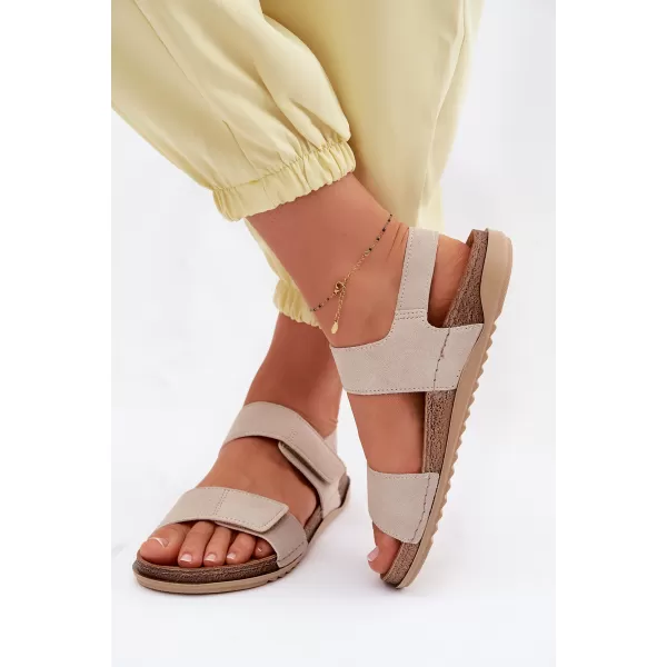  Damensandalen INBLU AA000070 BEIGE 