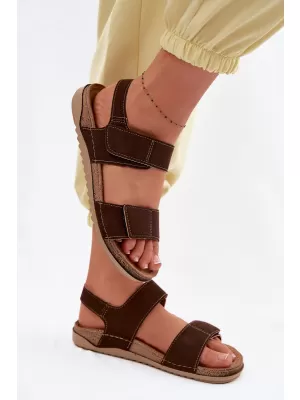 Damensandalen INBLU AA000070 BRAUN