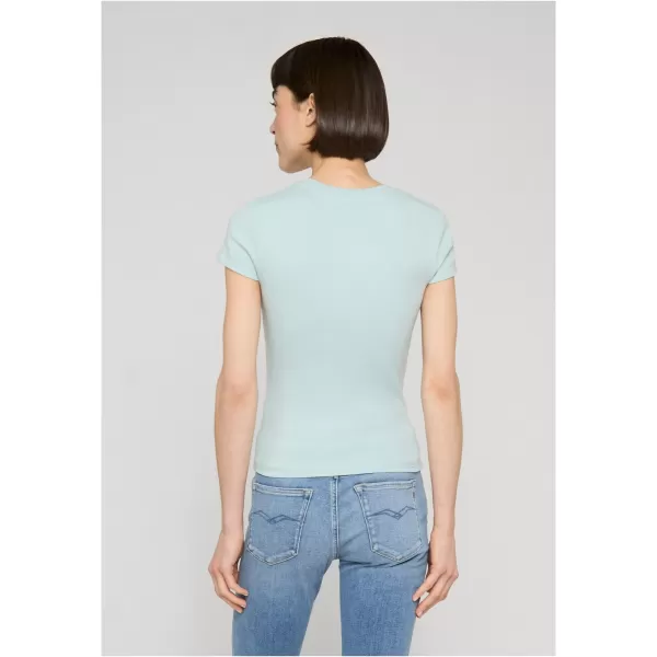  Damen-T-Shirt URBAN CLASSICS TB8569-23663 GEDÄMPFTES BLAU 
