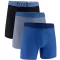 Herren-Boxershorts UNDER ARMOUR UA PERFORMANCE TECH - SOLID 6 -3PK 1383878-448 BLAU