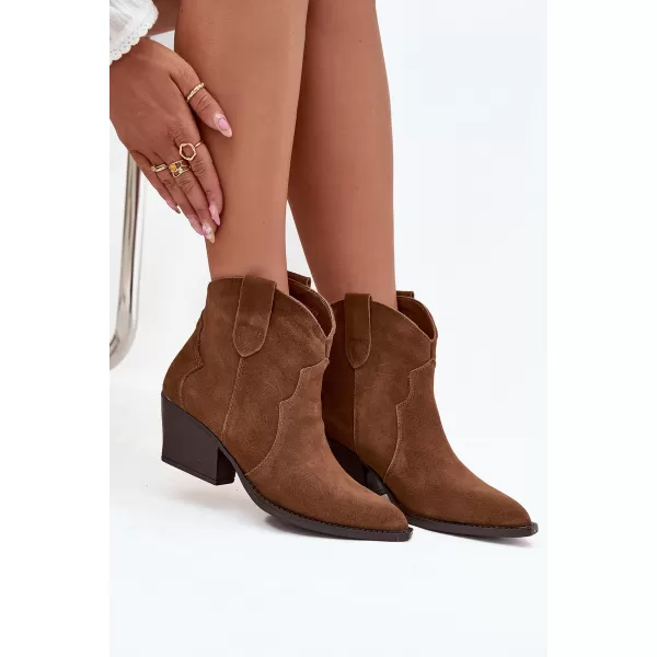  Cowboystiefel für Damen BOTO NC1338/6338 KAMEL 