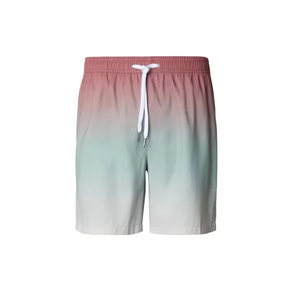  Badeshorts für Herren URBAN CLASSICS TB8452-22413 GRÜNER FARBVERLAUF 