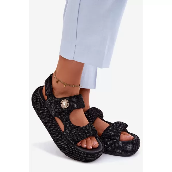  Damensandalen GOE TT2N4102 SCHWARZ 