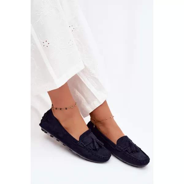  Damenmokassins BOTO W2551 BLAU 