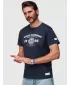 Herren-T-Shirt OMBRE OM-TSPT-0269 MARINEBLAU