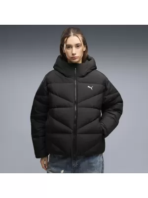 Damenjacke PUMA HOODED DOWN PUFFER JACKET W 69458001 PUMA SCHWARZ