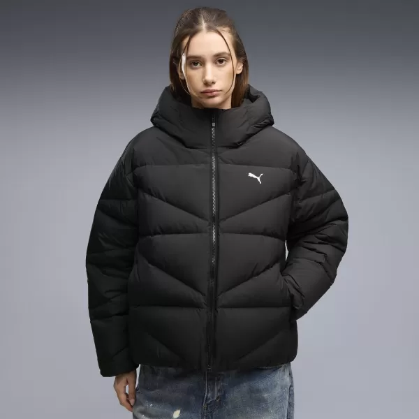  Damenjacke PUMA HOODED DOWN PUFFER JACKET W 69458001 PUMA SCHWARZ 
