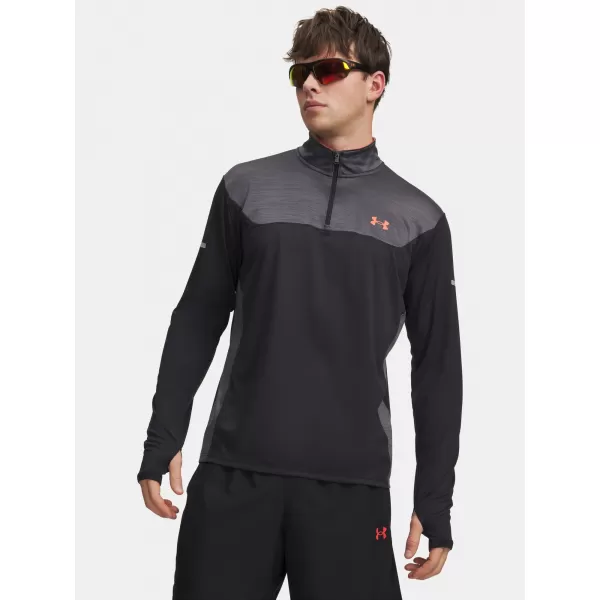  Herren-T-Shirt UNDER ARMOUR TECH UTILITY 1/4 ZIP 6004963-002 SCHWARZ 