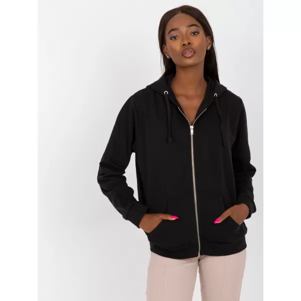  Damen-Sweatshirt BASIC FEEL GOOD B-002.72 NOIR 