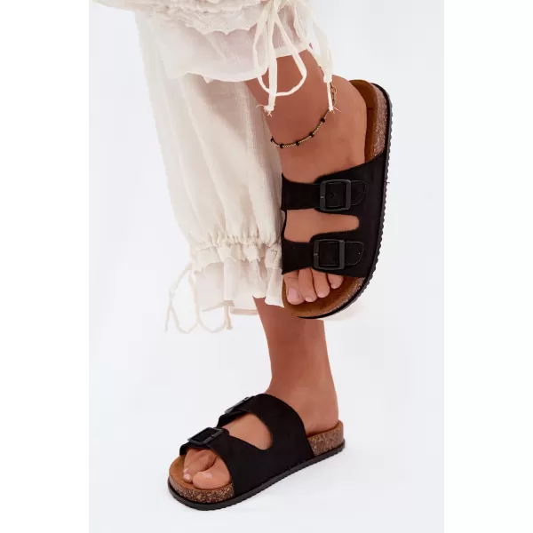  Damenhausschuhe BOTO 56301-1 SCHWARZ 