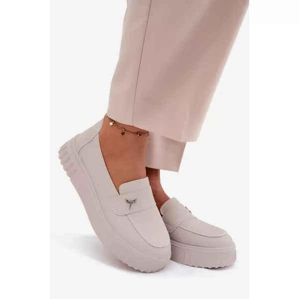  Damen-Stiefeletten VINCEZA 93218 BEIGE 