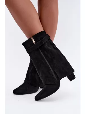 Damen-Stiefeletten BOTO LA3116 SCHWARZ