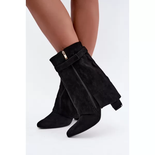  Damen-Stiefeletten BOTO LA3116 SCHWARZ 