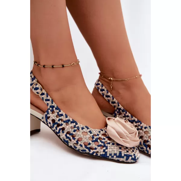  Damensandalen ARTIKER 58C0372 BEIGE/BLAU 