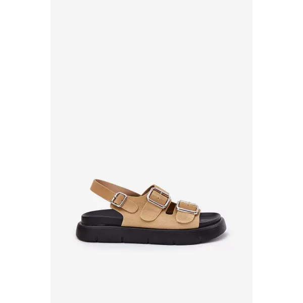  Damensandalen BIG STAR SHOES RR274665 BEIGE 