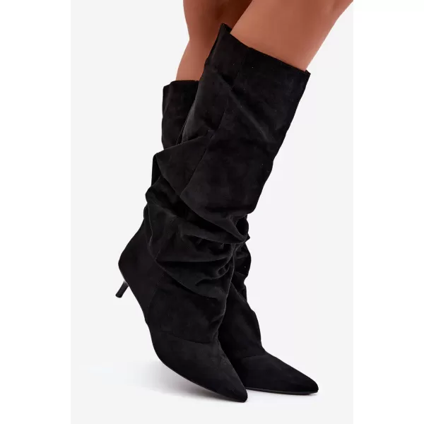  Damenstiefel BOTO 7111 SCHWARZ 