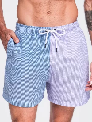 Herrenshorts OMBRE OM-SRSS-0215 BLAU UND LILA