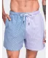Herrenshorts OMBRE OM-SRSS-0215 BLAU UND LILA