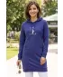 Erweitertes Damen-Sweatshirt ALTISPORT ALW091419 MITTERNACHTSBLAU