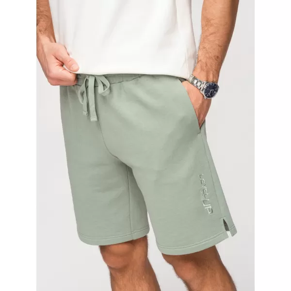  Herren-Shorts OMBRE Z125 BEIGE/HELLGRÜN 