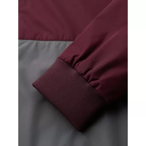  Herrenjacke OMBRE C584 BURGUND UND GRAU 