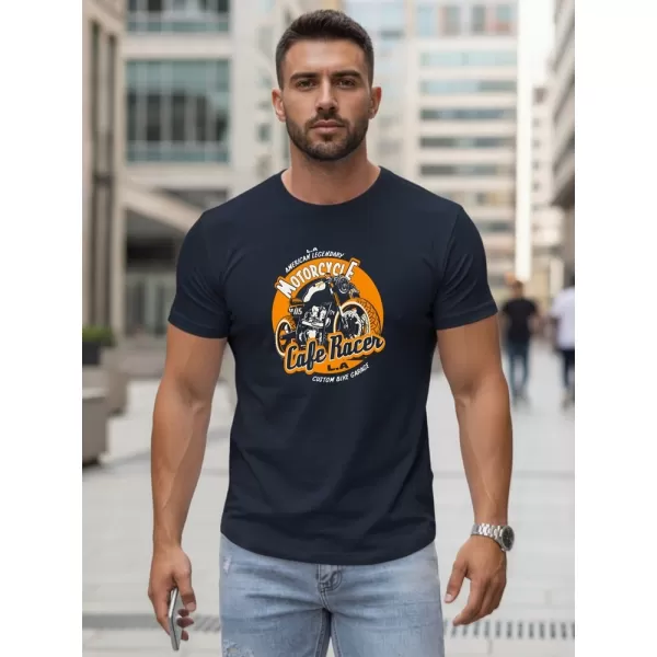  Herren-T-Shirt DSTREET NX5095R-NY DUNKELBLAU 