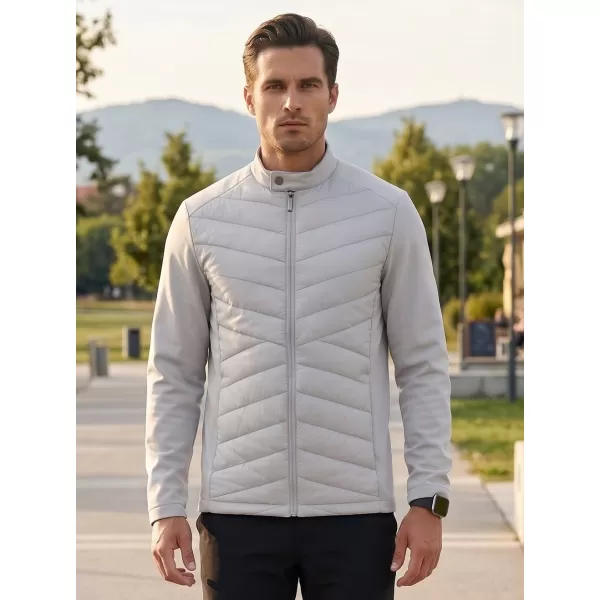  Hybridjacke für Herren MALFINI PREMIUM CROSS 555 SILBERGRAU 
