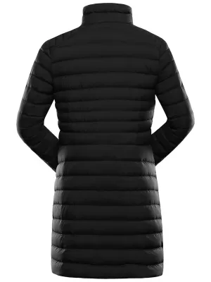 Winter-Daunenmantel für Damen ALPINE PRO REGNA SCHWARZ