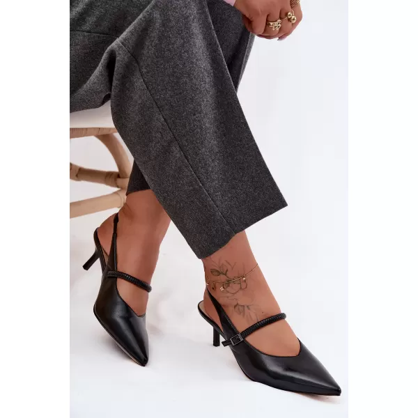  Damensandalen D&A CR61-3046 SCHWARZ 