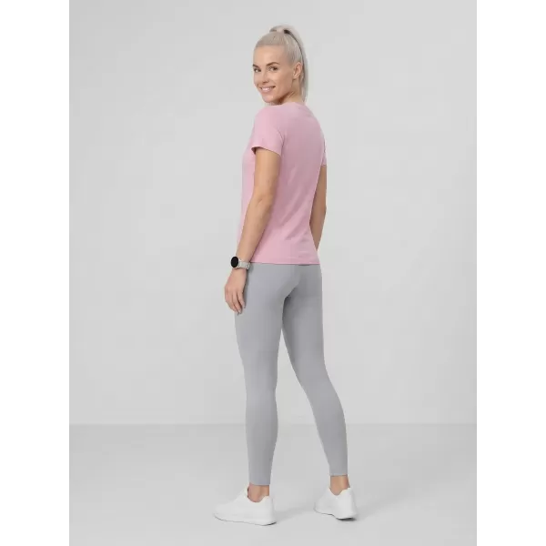  Damen-T-Shirt 4F WMM00TTSHF3306 HELLROSA 