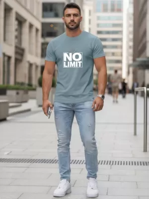 Herren-T-Shirt DSTREET NX0129R-SB BLAU