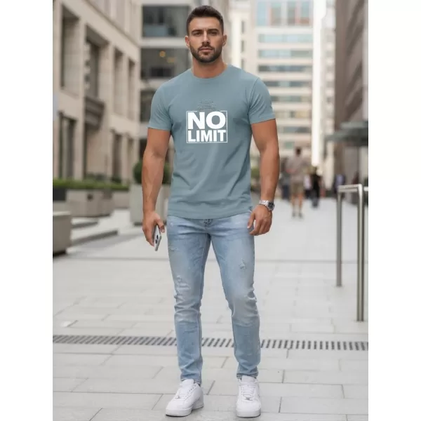  Herren-T-Shirt DSTREET NX0129R-SB BLAU 