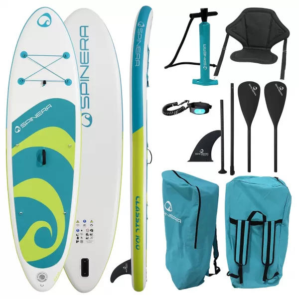  Paddle-Board SPINERA CLASSIC 10' PACK 3 BLAU/WEIß 
