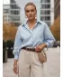 Herrenhemd DSTREET DY0382 BLAU